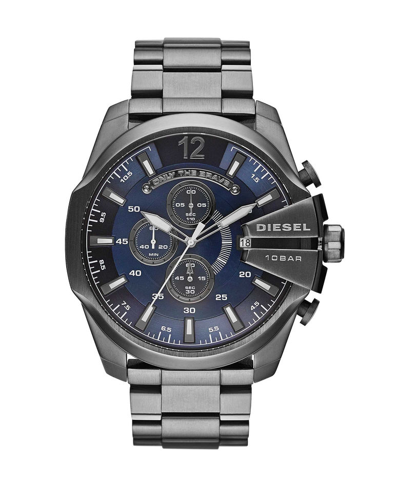 Zegarek Mega Chief Silver/Navy