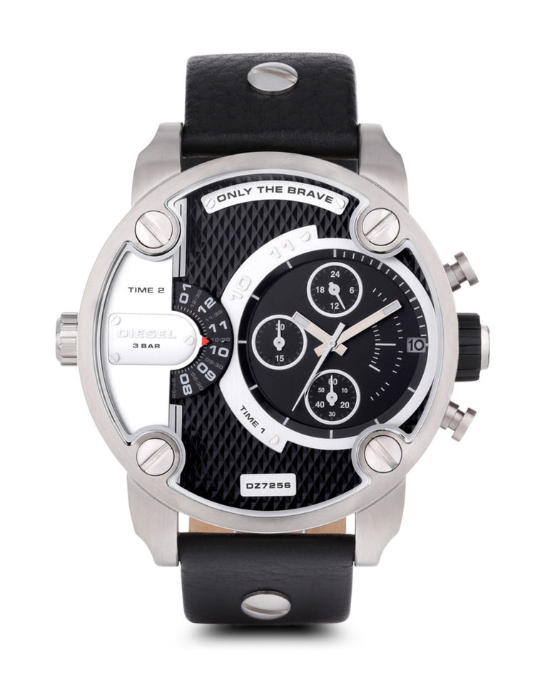 Zegarek Little Daddy Black/Silver