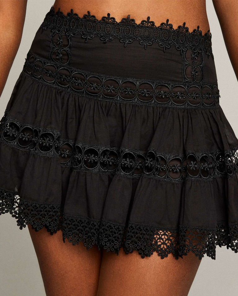 Spódnica z koronką