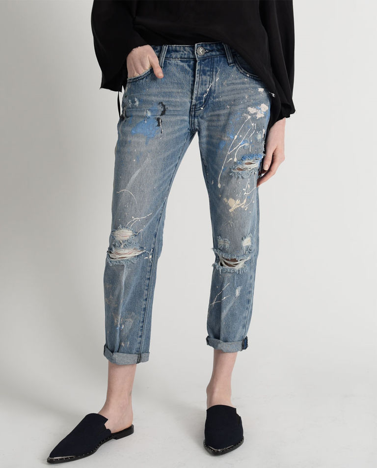 Spodnie Worn Blue Artiste