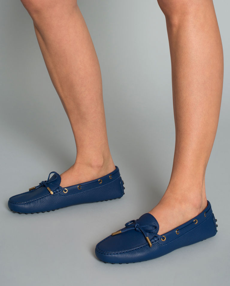 Niebieskie mokasyny Gommino Driving