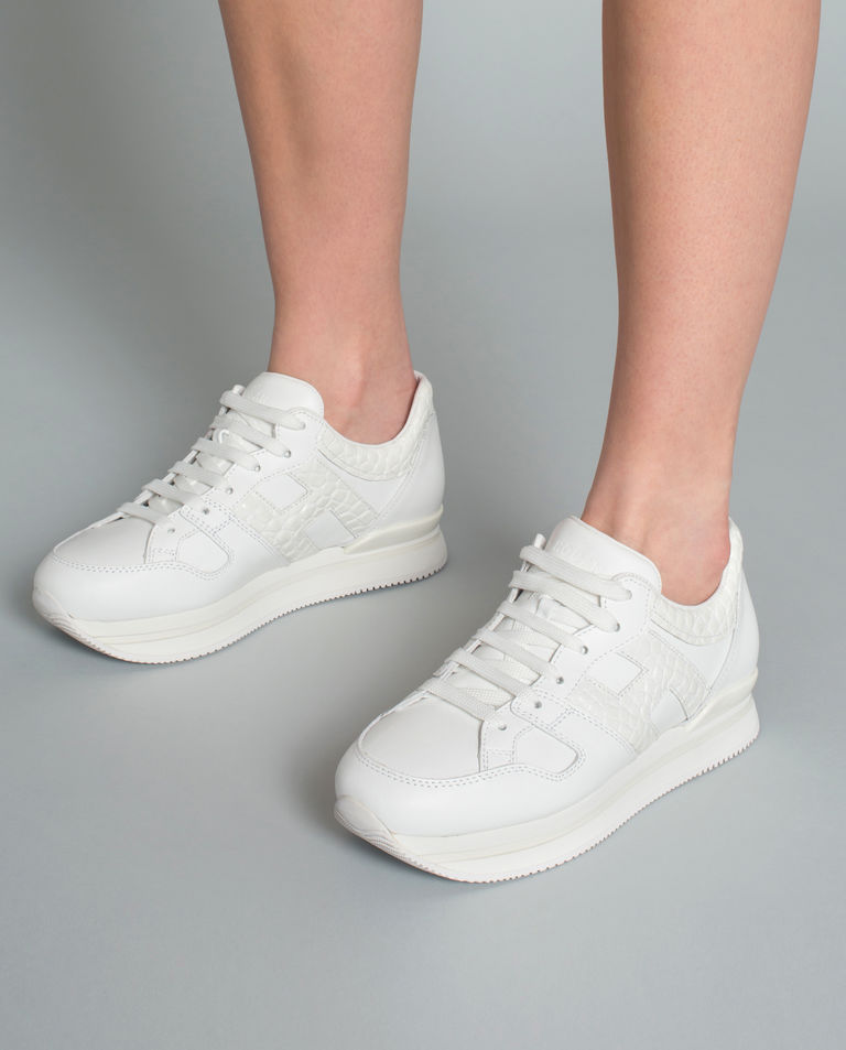 Sneakersy H222 białe