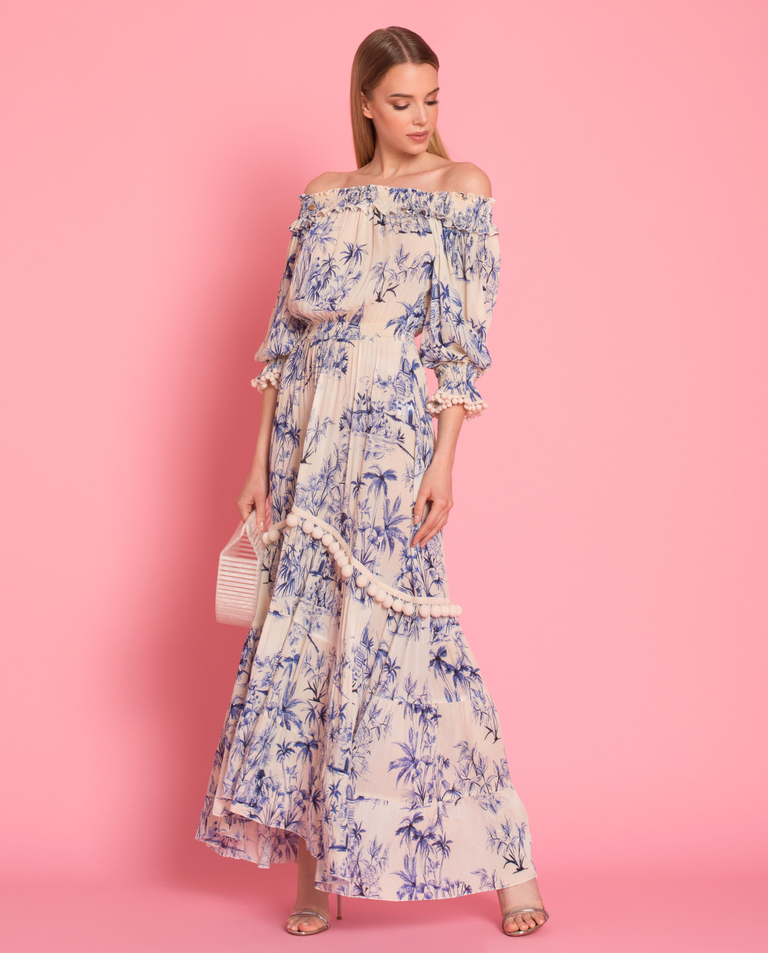 Sukienka z odkrytymi ramionami Colorado