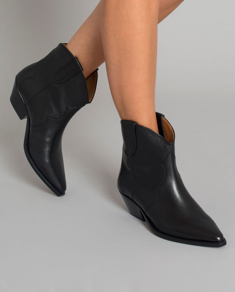 Kowbojki ze skóry Dewina