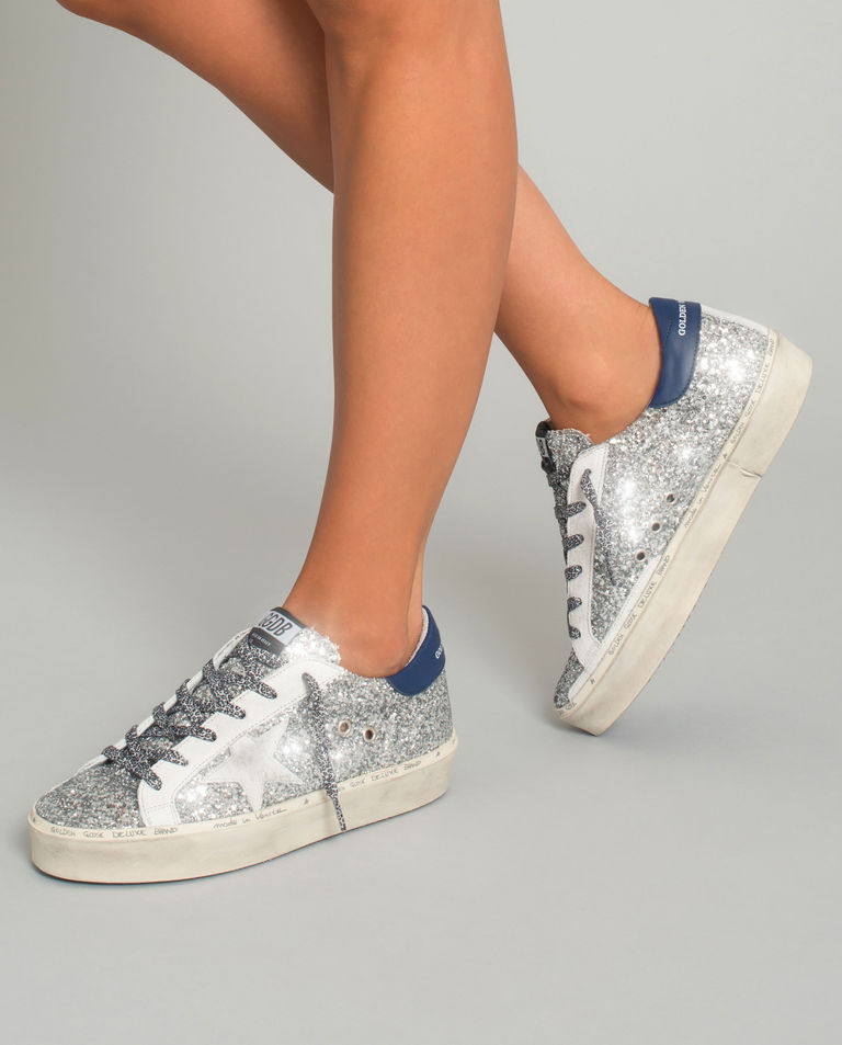 Brokatowe sneakersy Hi Star