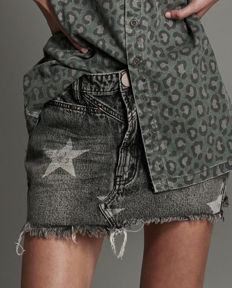 Spódnica jeansowa Camden Star