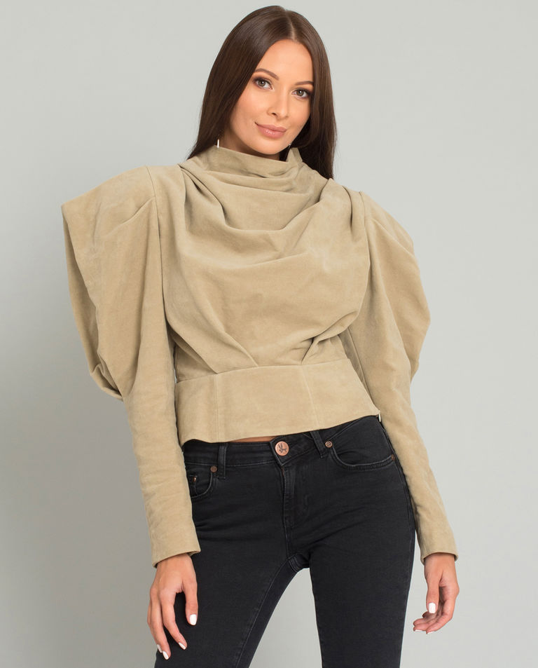 Beżowa bluzka Dixon