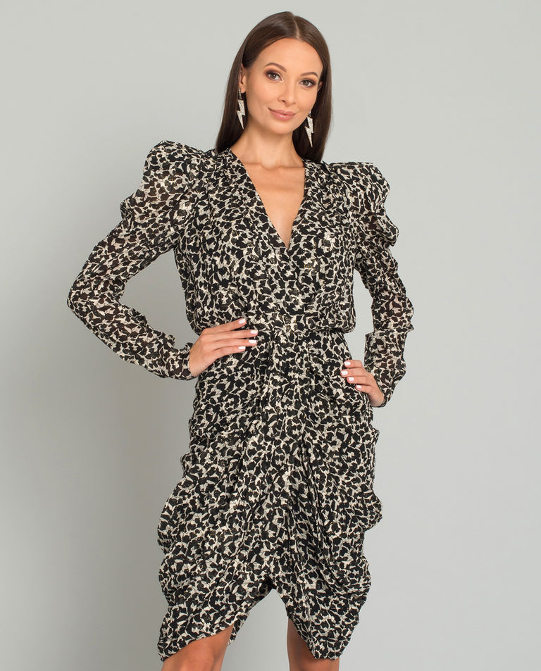 Wzorzysta sukienka Issolya