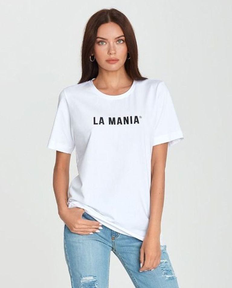 Biały t-shirt Zella