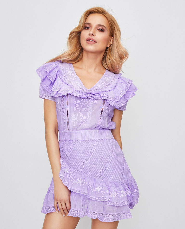 Lawendowa sukienka Bonita