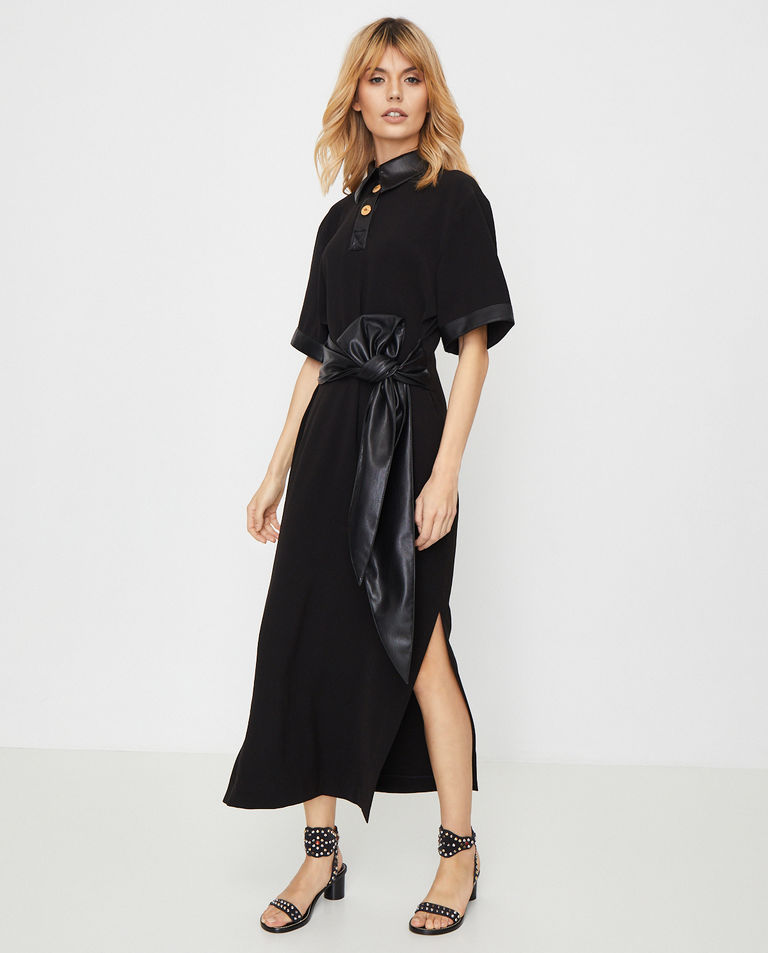 Czarna sukienka Leila