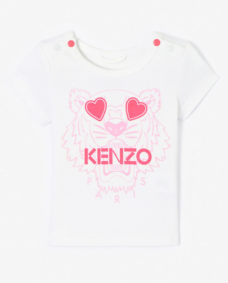 Biała koszulka Tiger 0-2 lat