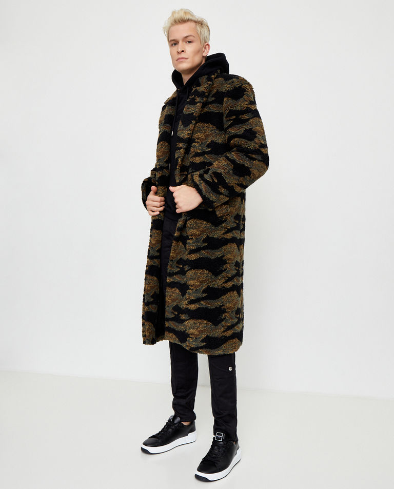 Płaszcz oversize Teddy Moro