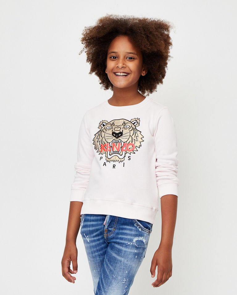 Różowa bluza z tygrysem 4-14 lat