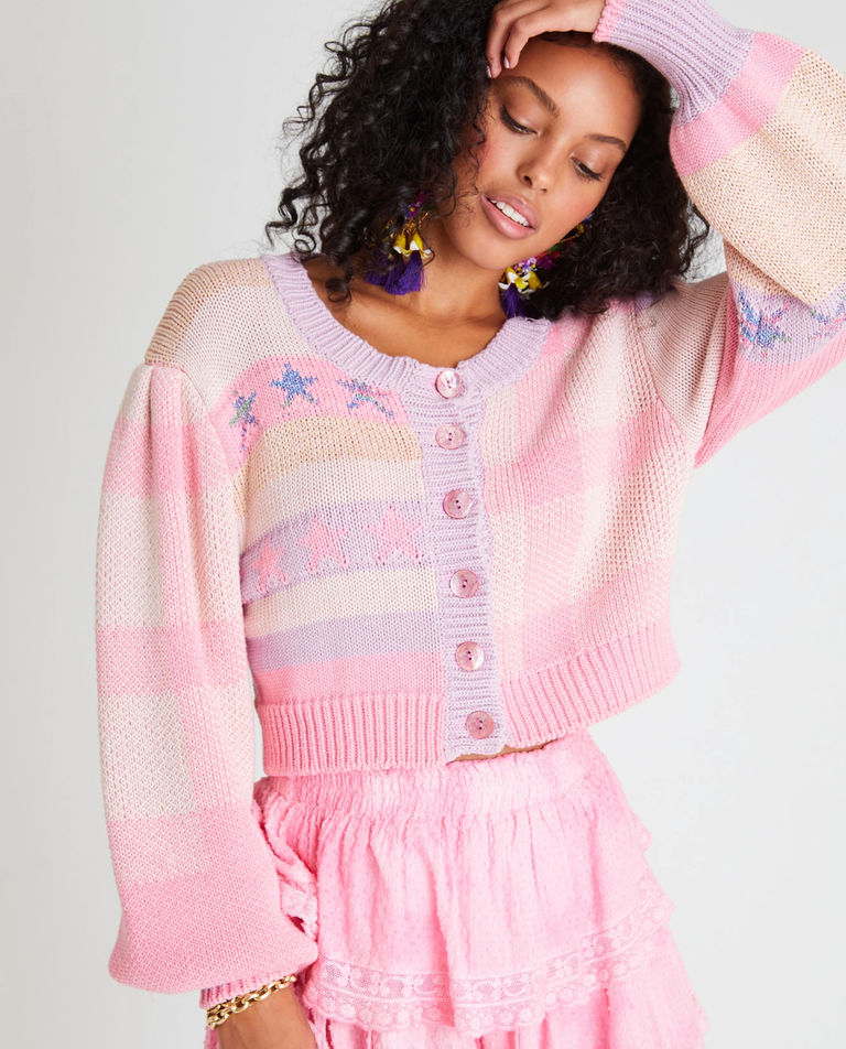 Krótki kardigan Bedford