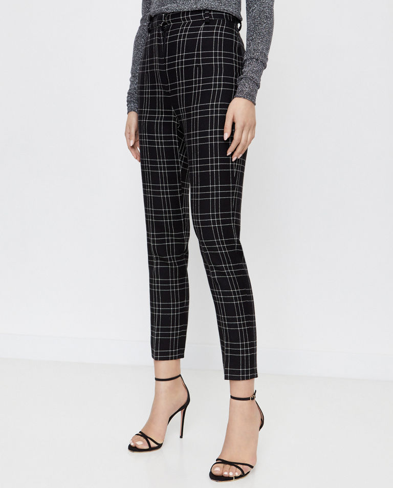 Wełniane cygaretki w kratę