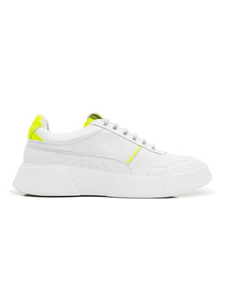 Sneakersy z żółtą piętą Fluo - Image #1
