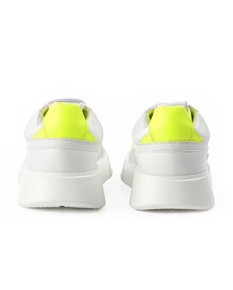 Sneakersy z żółtą piętą Fluo - Image #3