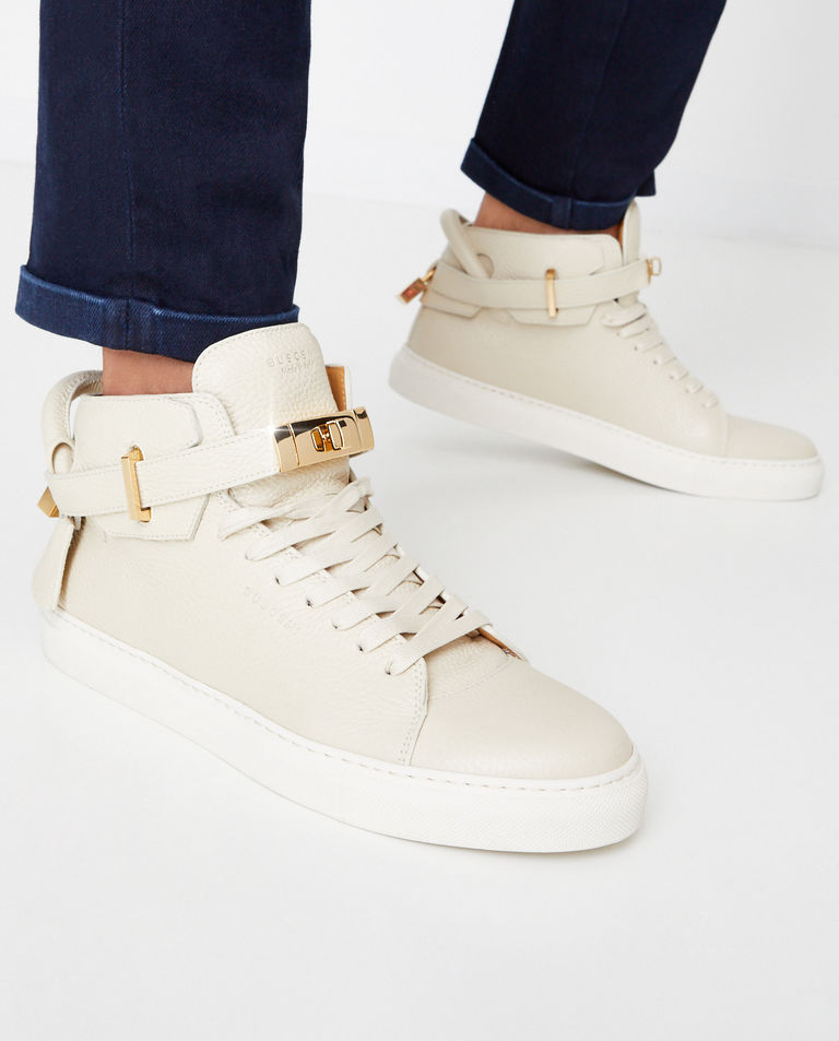 Skórzane sneakersy 100MM