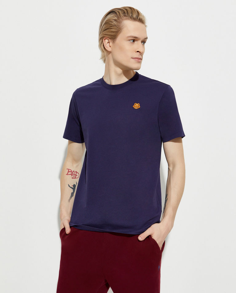 Granatowy t-shirt Tiger Crest