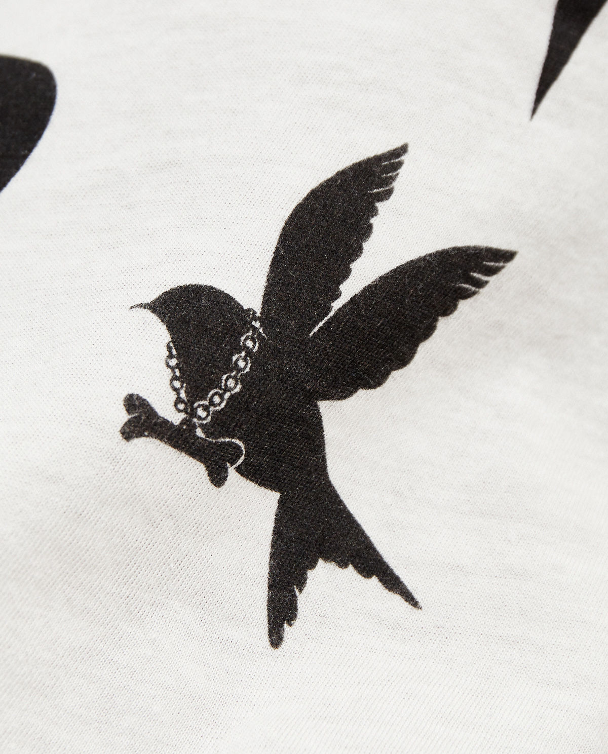 Biały t-shirt Lips of Sugar - Image #4