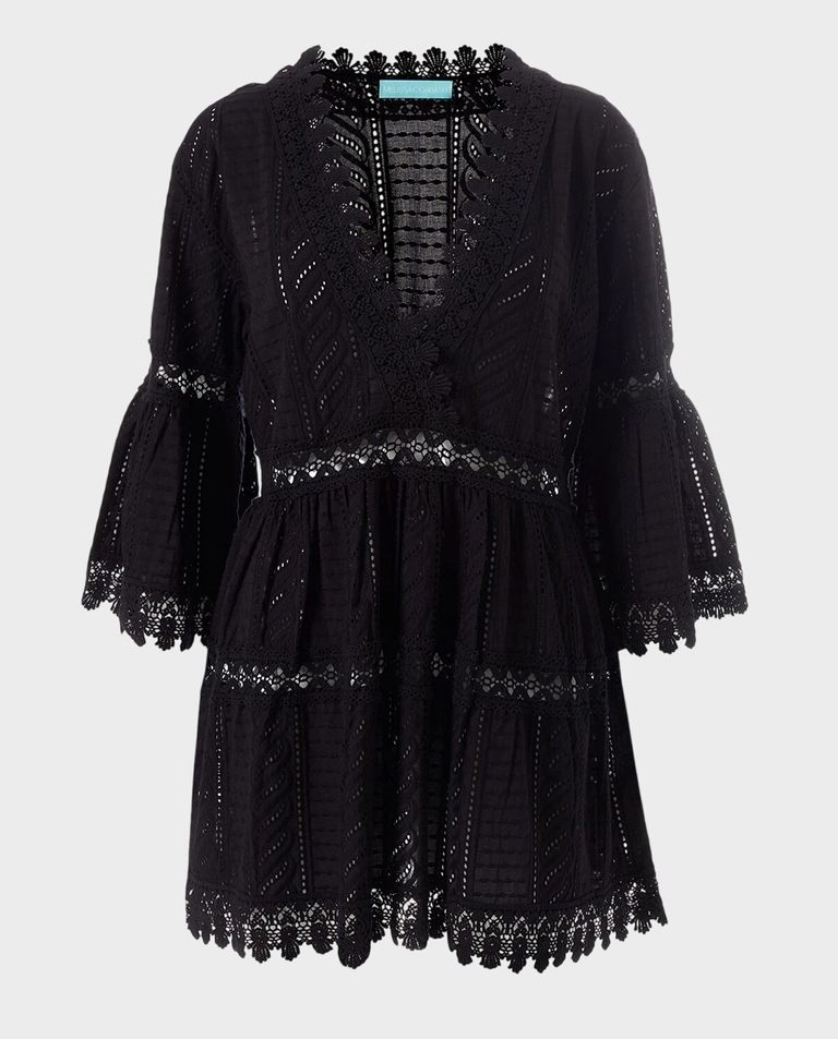 Czarna tunika mini Victoria