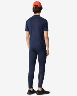 Granatowa koszulka slim-fit Sport - Image #4