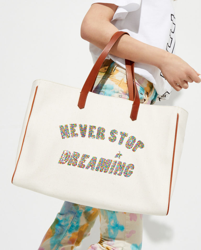 Beżowa torba shopper California