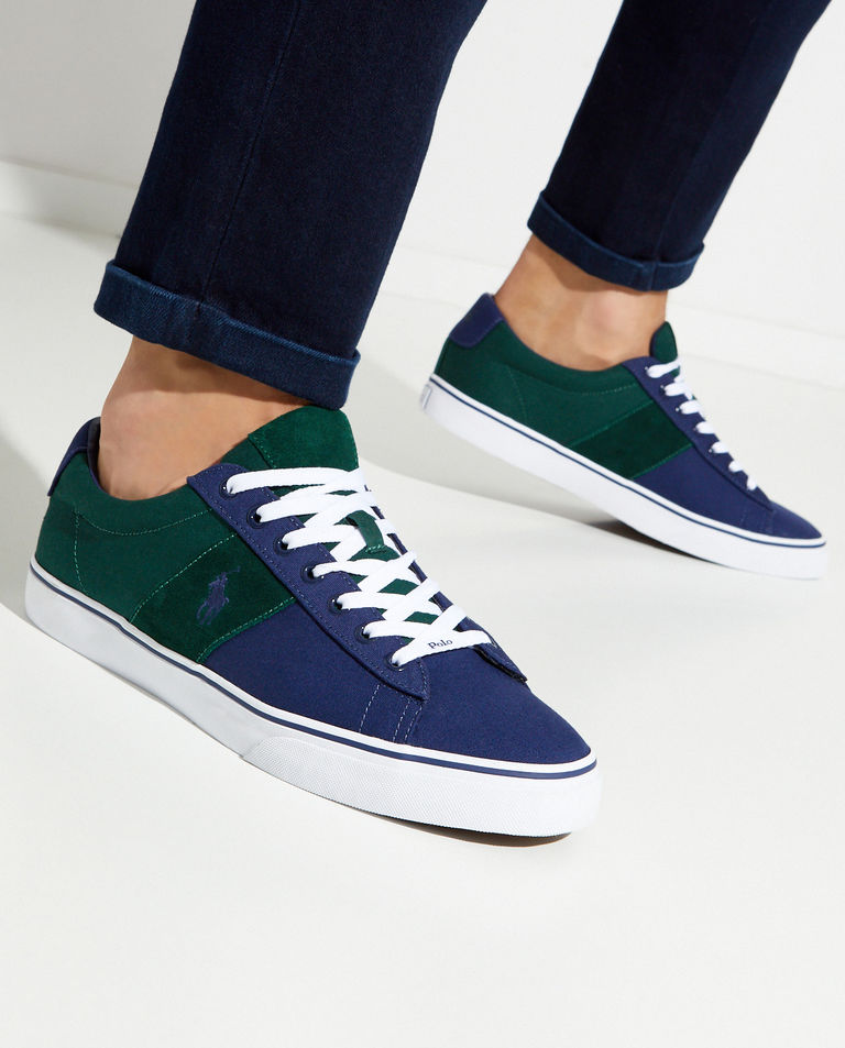 Zielone tenisówki Sayer