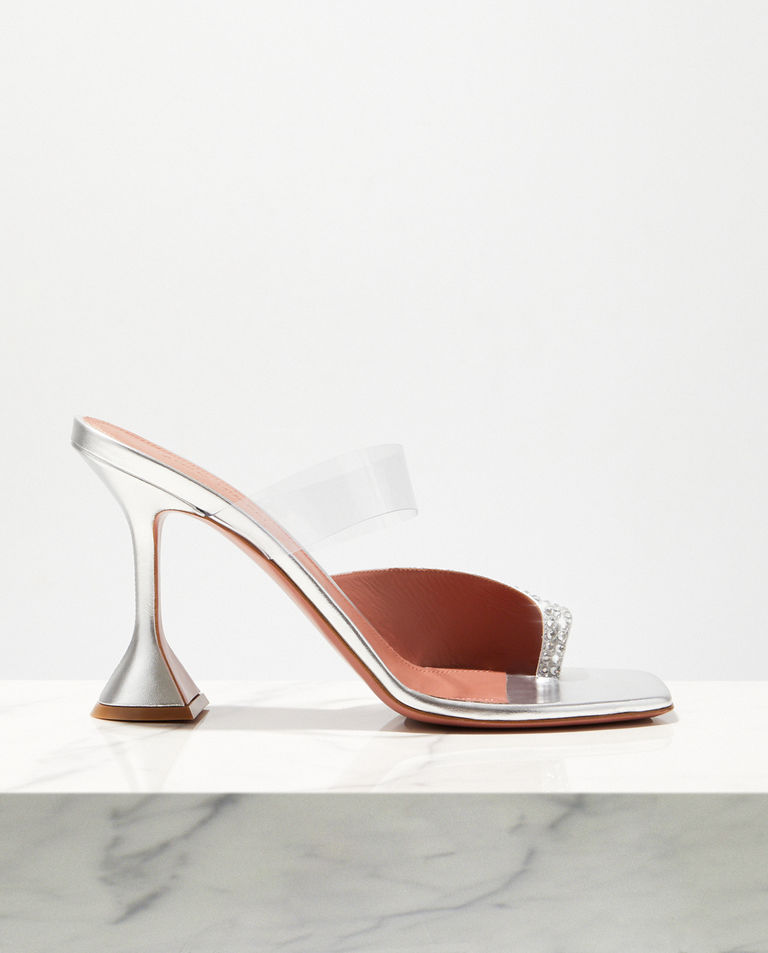 Srebrne klapki Paloma