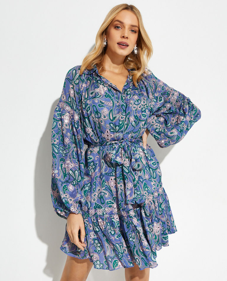 Niebieska sukienka Sherri