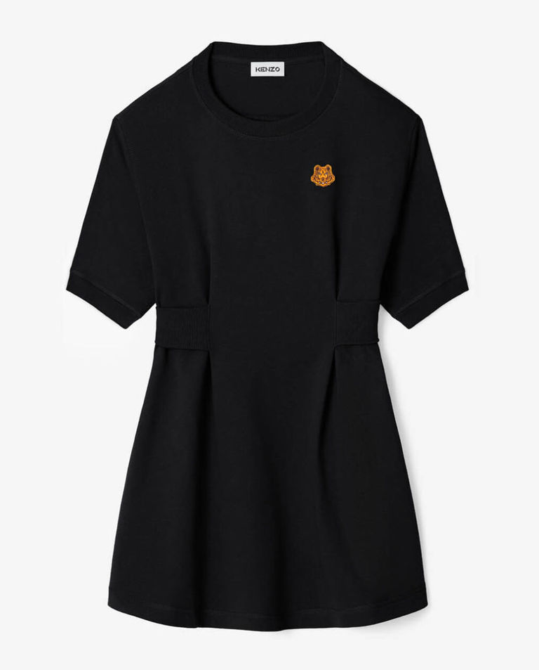Czarna sukienka mini Tiger Crest