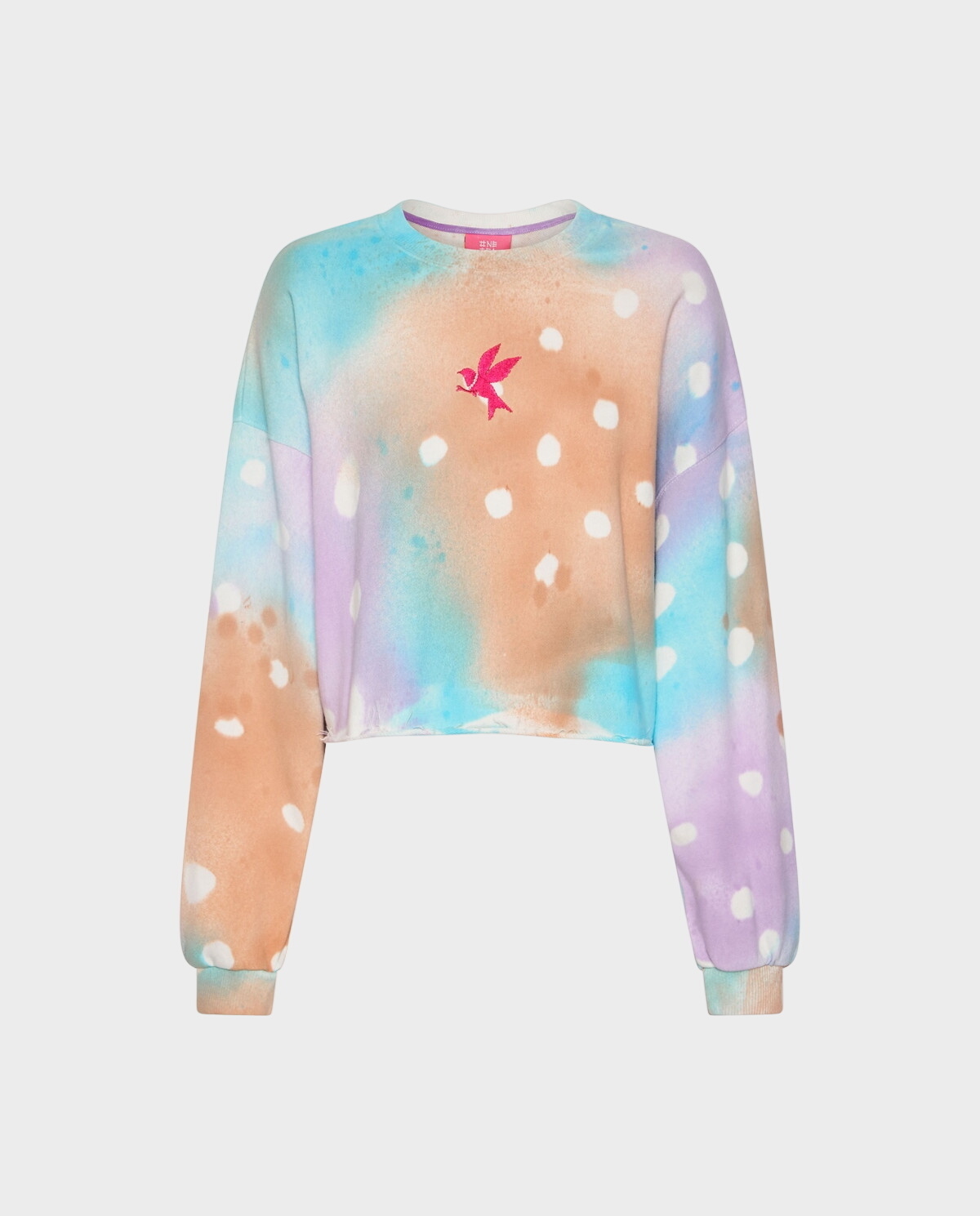 Krótka bluza Tie Dye - Image #1