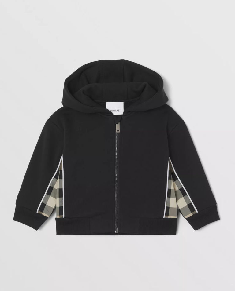 Czarna bluza z kapturem 12-24 miesiące