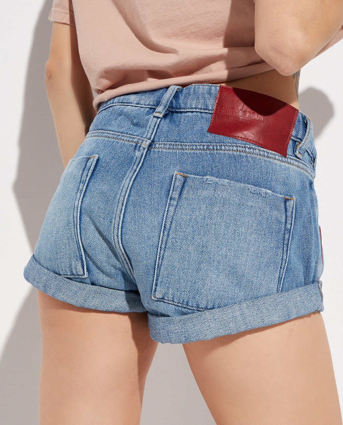 Jeansowe szorty Smiths Low Waist - Image #1