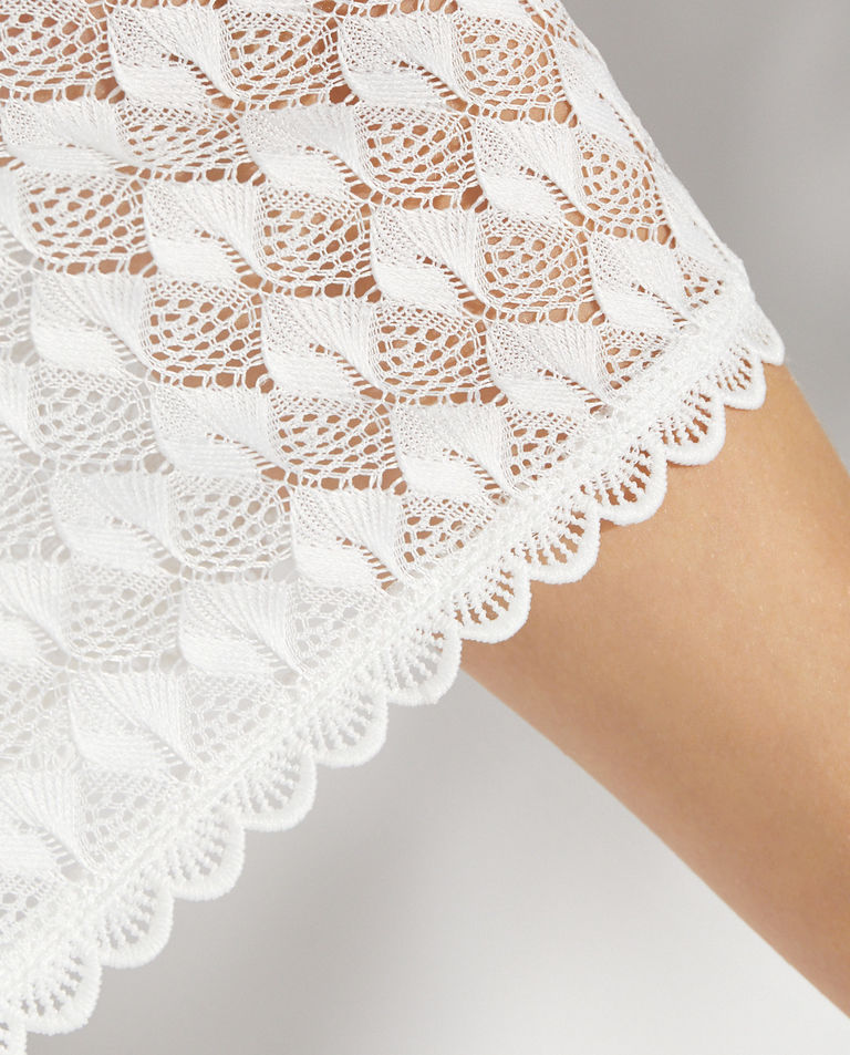 Biała sukienka mini Petra - Image #4