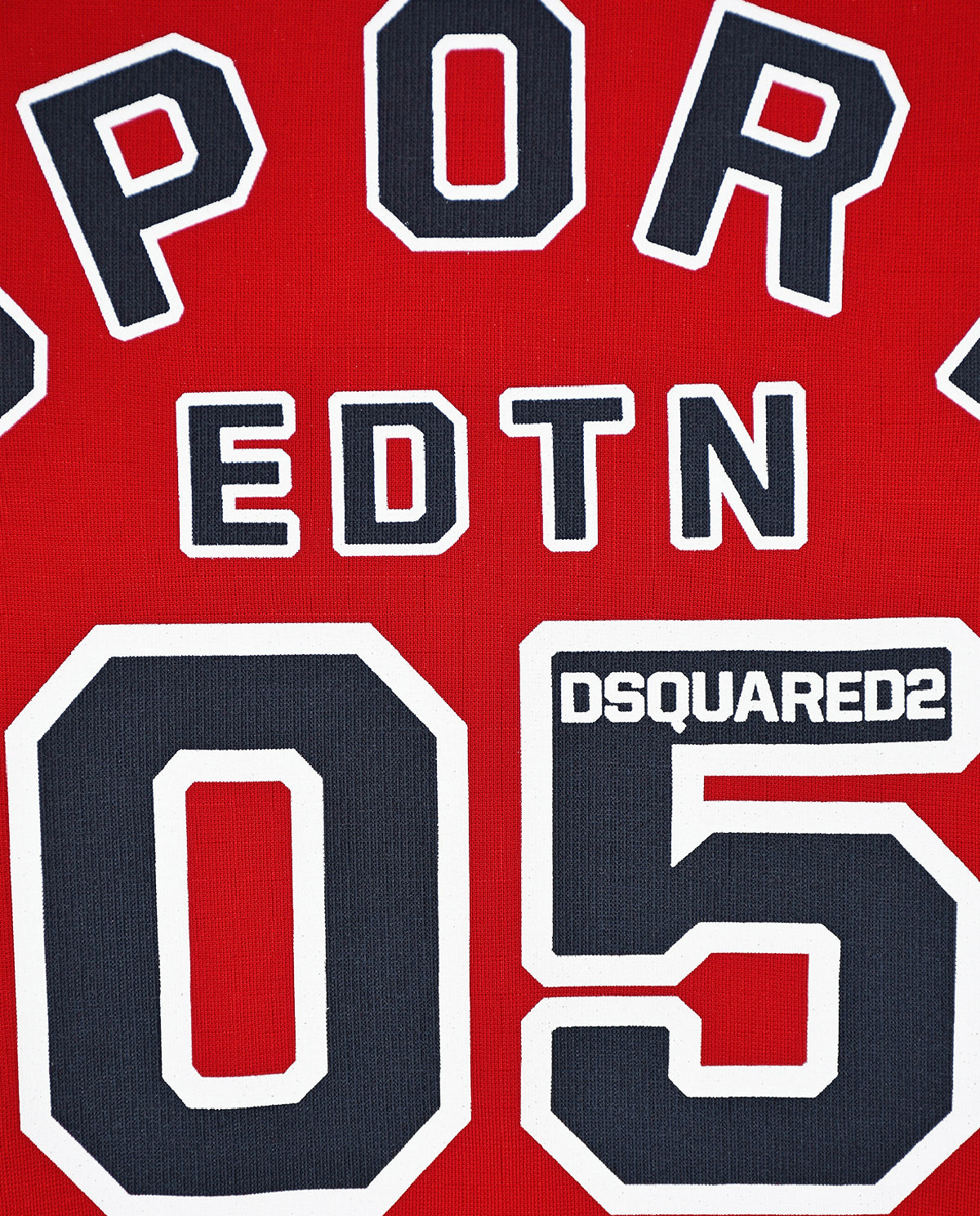 Czerwony t-shirt z napisami 4-16 lat - Image #2