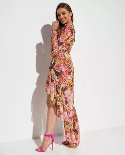 Asymetryczna sukienka maxi Rosa - Image #1