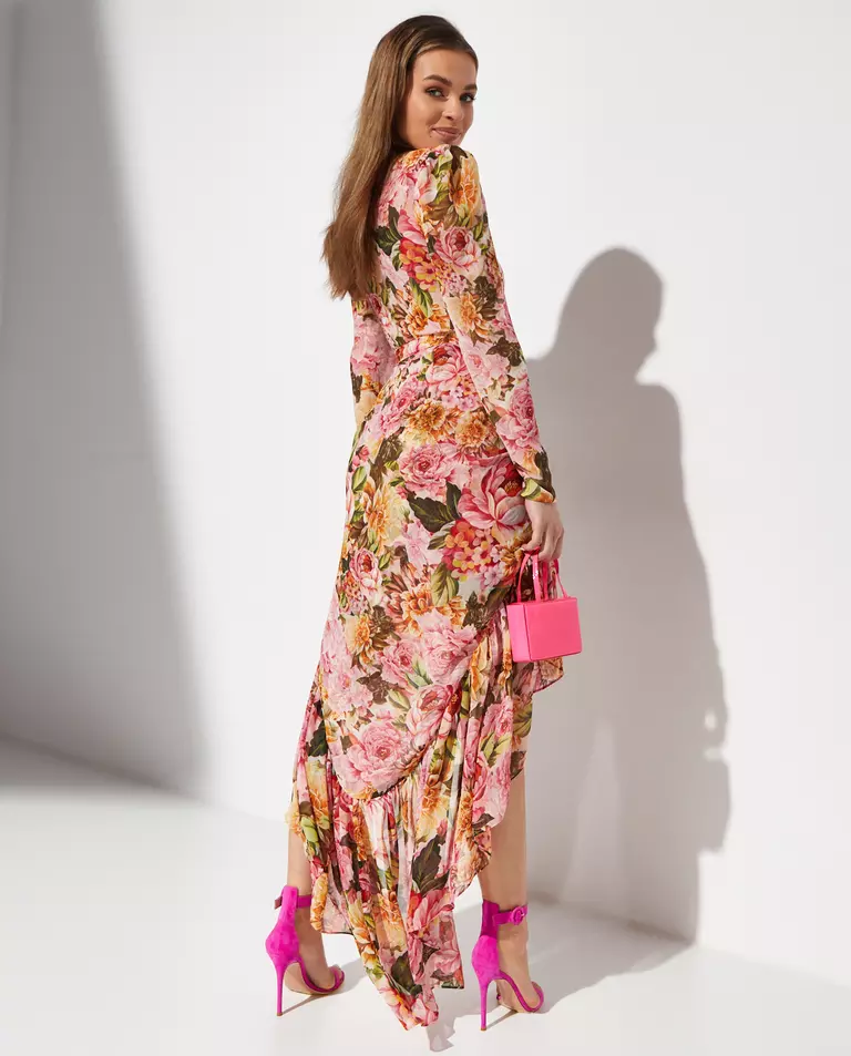 Asymetryczna sukienka maxi Rosa - Image #5