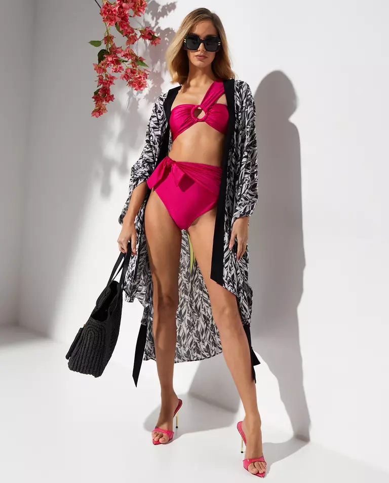 Różowy dół od bikini - Image #8