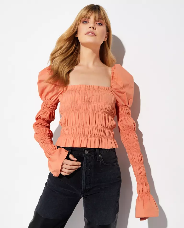 Różowy top Delilah