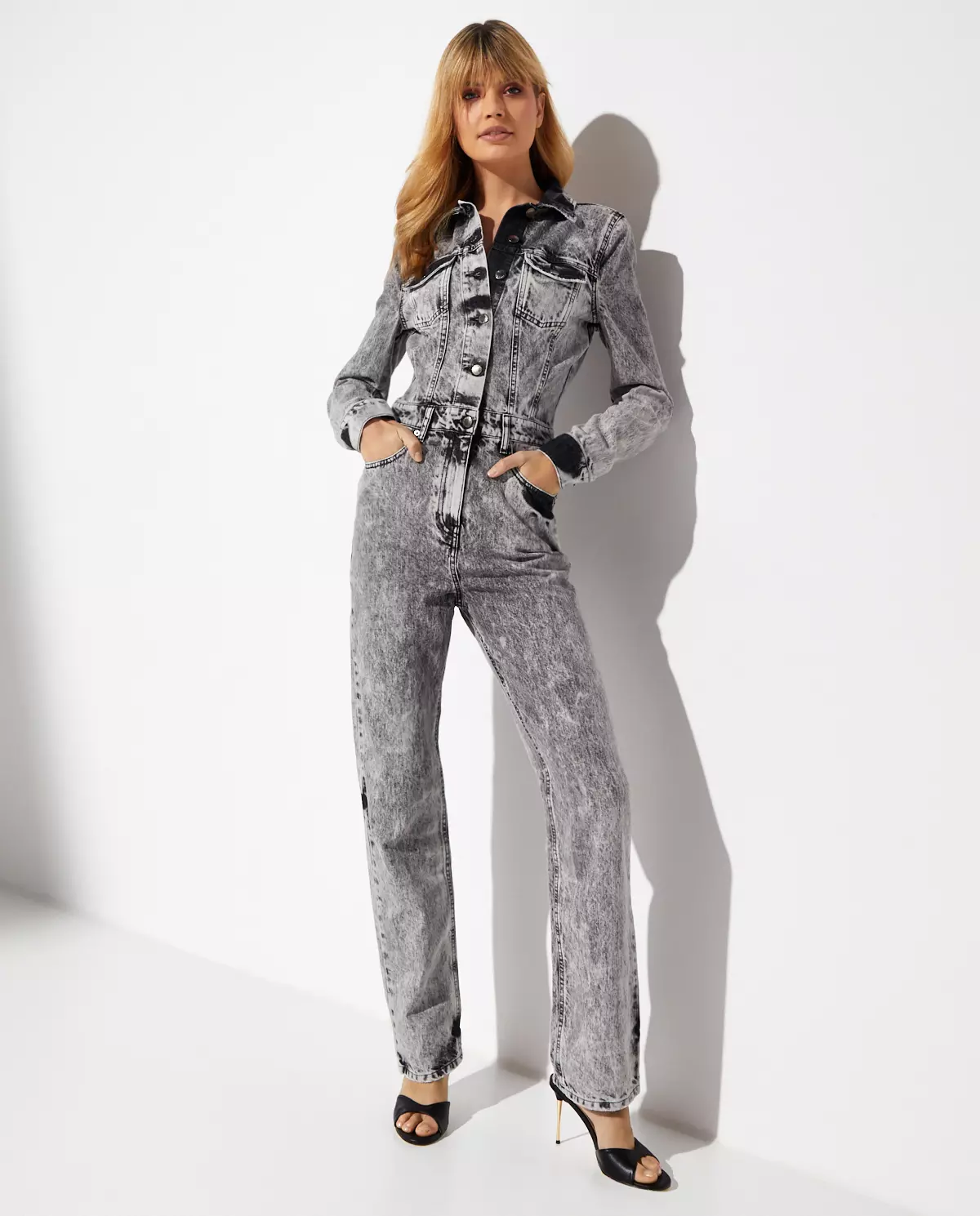 Szary kombinezon z przetarciami Cora - Image #0