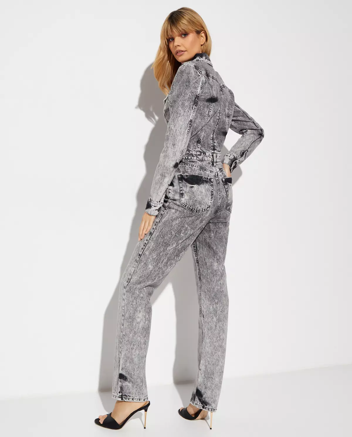 Szary kombinezon z przetarciami Cora - Image #1