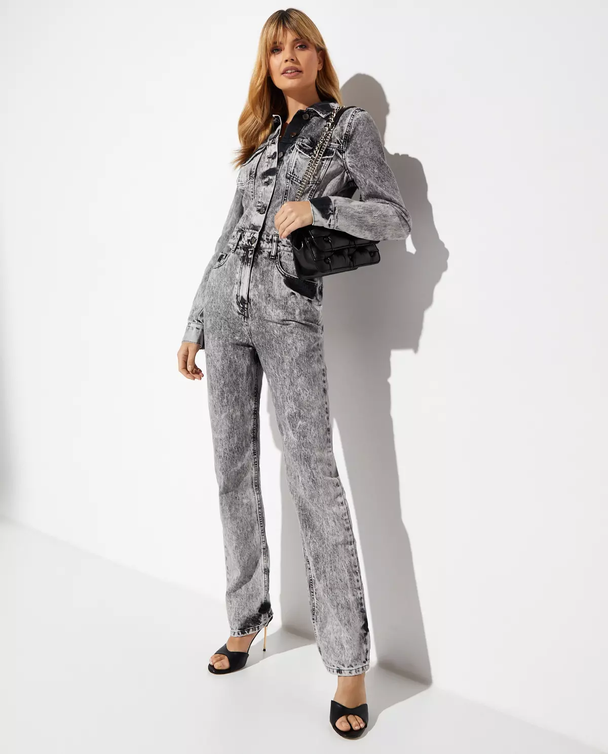 Szary kombinezon z przetarciami Cora - Image #2