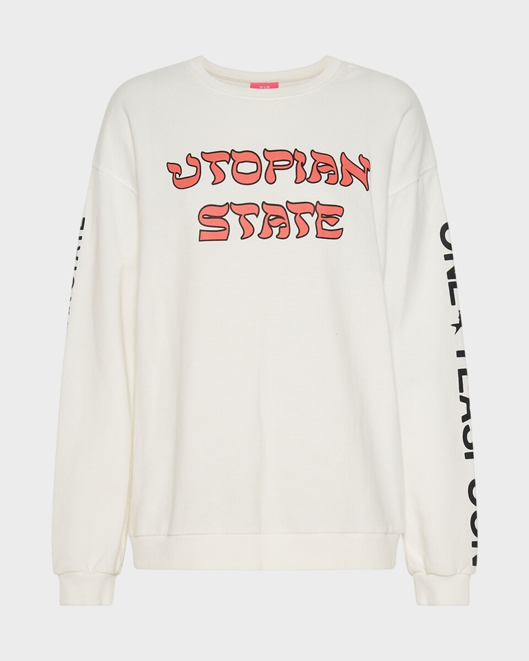 Biała bluza Utopian State