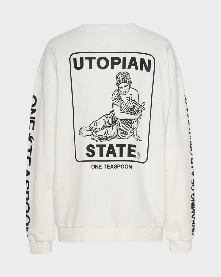 Biała bluza Utopian State - Image #5