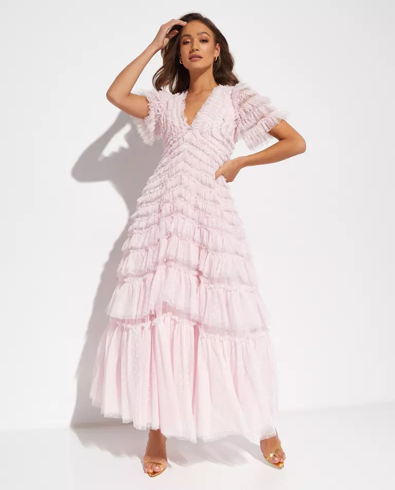 Różowa sukienka Willow