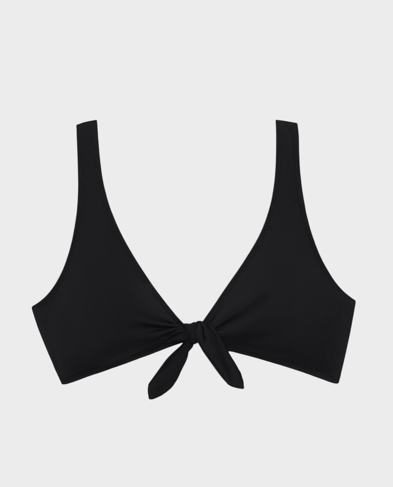 Czarna góra od bikini