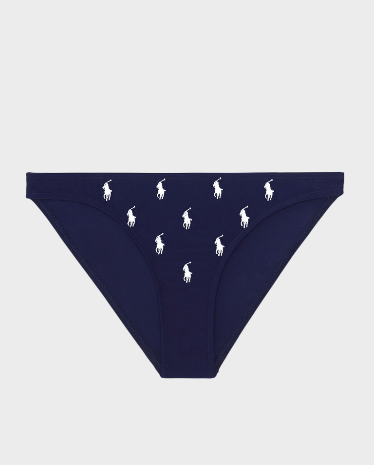 Grantowy dół od bikini z logo