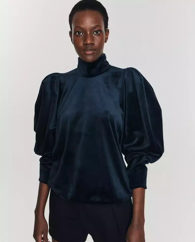 Welurowa bluzka Melissa Blu